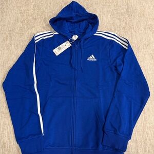 Brand New Adidas Royal Blue Hoody Hoodie Men’s Size Medium